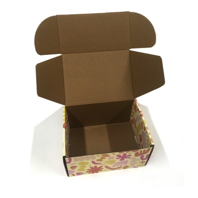 Fashion Apparel Cardboard Shipping Box Custom Logo Printed Self Sealing Mailer Box