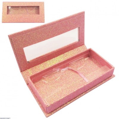 Eyelash Packaging Box Lash Boxes Packaging Custom Logo Faux Mink Lashes Square Empty Eyelash Packaging Boxes