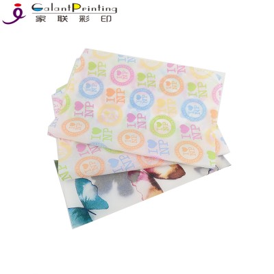 Flower Wrapping Printed Paper Tissue for Birthday Valentine Gift Wrapping