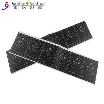 custom made round luxury sticker cheap minil  strong adhesive sticker printed