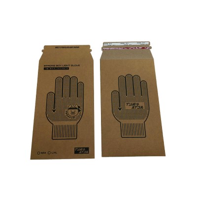 Custom Print Kraft Paper Mailer Envelope with tear strip