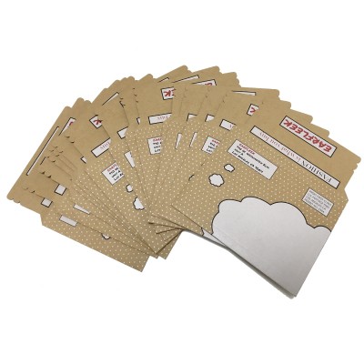 Custom Kraft Paper Envelopes Cardboard Stiff Mailer For Shipping