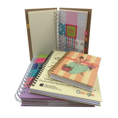 notebook printing services hard cover wire-o bound academic planner