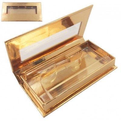 wholesale custom eyelash packaging box with logo custom label lash boxes packaging faux mink lashes strips